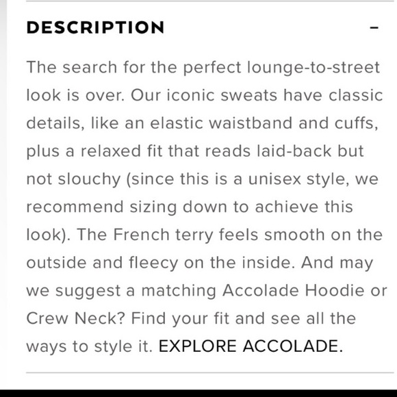 Alo Yoga Accolade Sweatpants jogger, chromed Alo logo (original piece - Picture 16 of 17